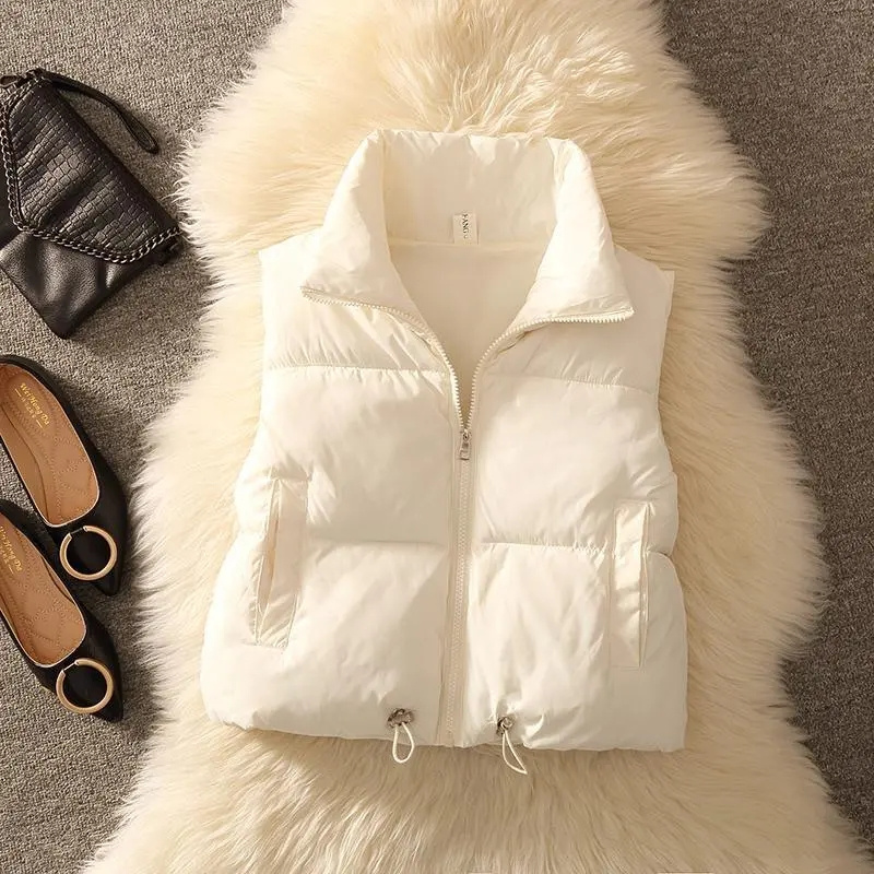 Puffer Vest Padded - Women's Padded Puffer Sleeveless Vest Jacket