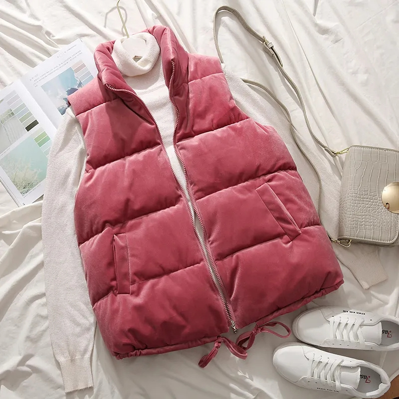 Puffer Vest Padded - 2023 New Vest Women Winter Padded