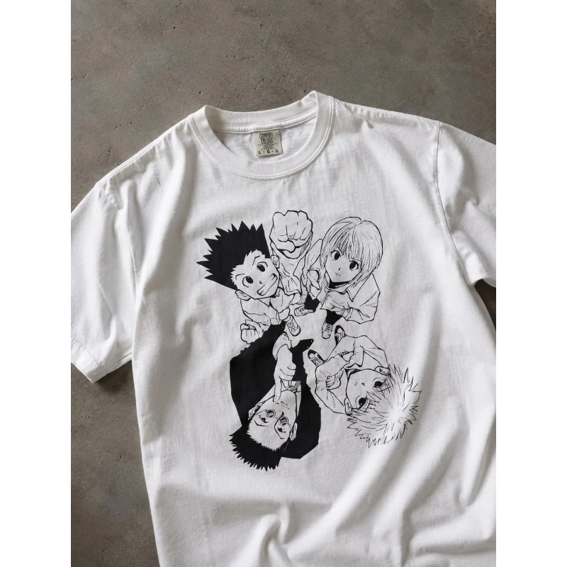 Street Fashion Japan - HxH T-shirt, Retro Street Style Anime