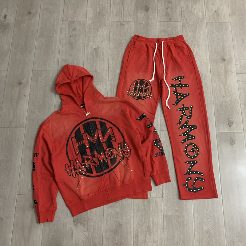Street Fashion Men - Fashion Street Fashion Brand HARMONY Hoodie