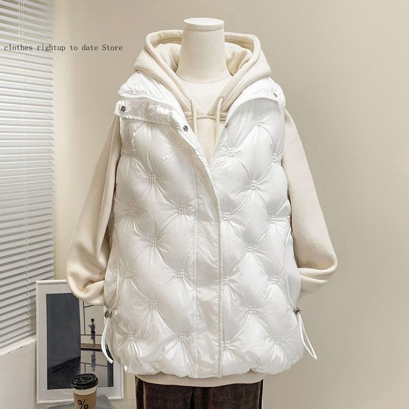 Autumn Winter Parkas Thicken W - Puffer Vest Padded review and price