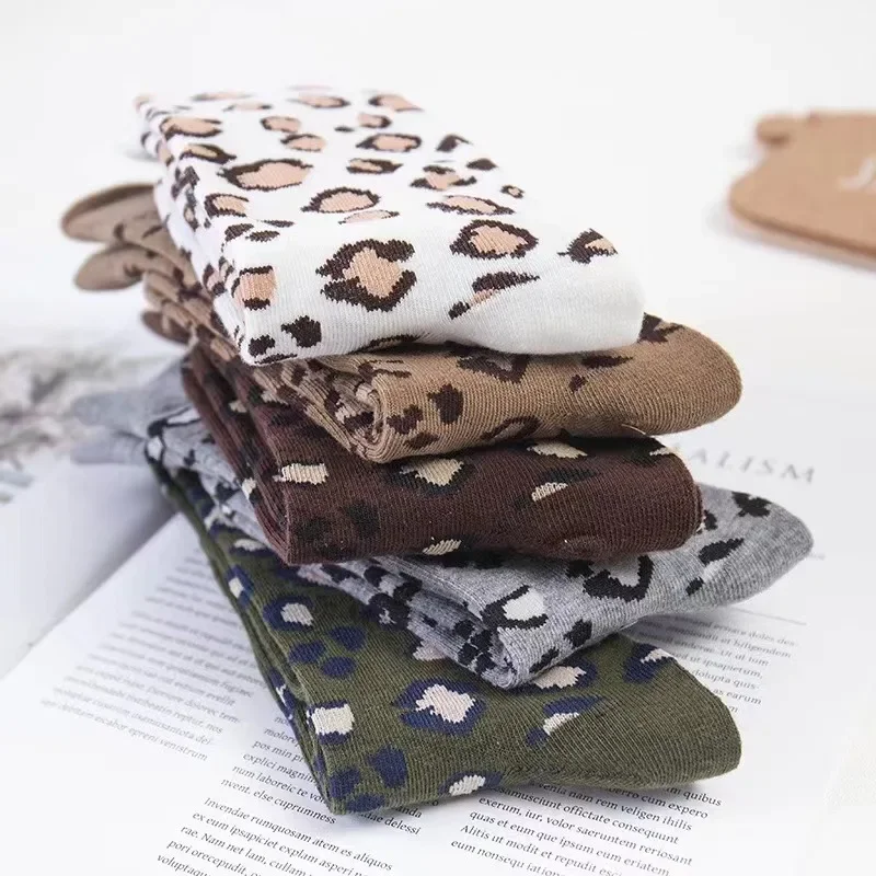 1 3 5 Pairs Fashion Leopard Pr - Street Fashion Youtube review and price