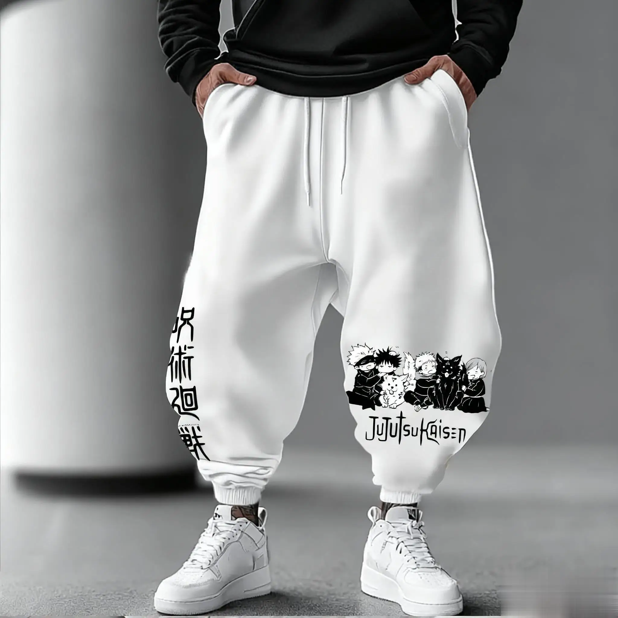 Jujutsu Kaisen Men Jogging Pan - Street Fashion Japan review and price