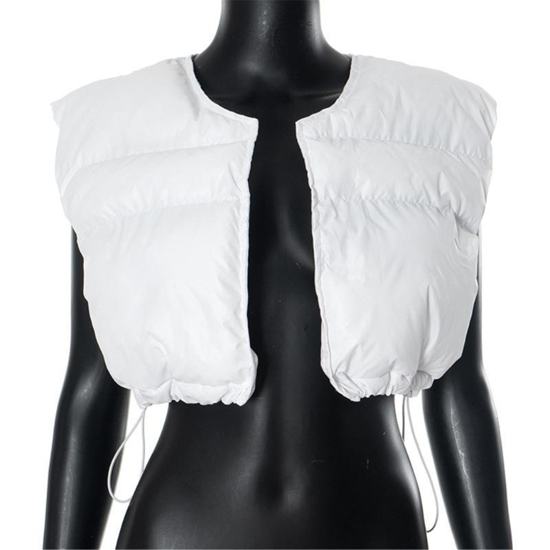 652F Womens Cropped Puffer Ves - Puffer Vest Padded review and price