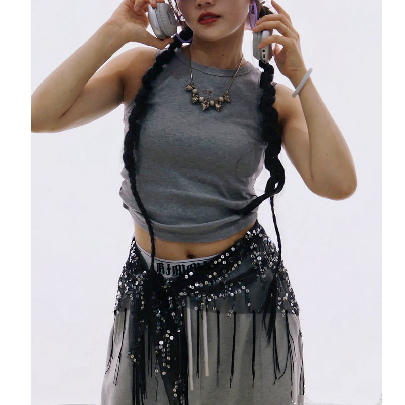Fashion Sequins Belly Dance Be - Street Fashion Thailand review and price
