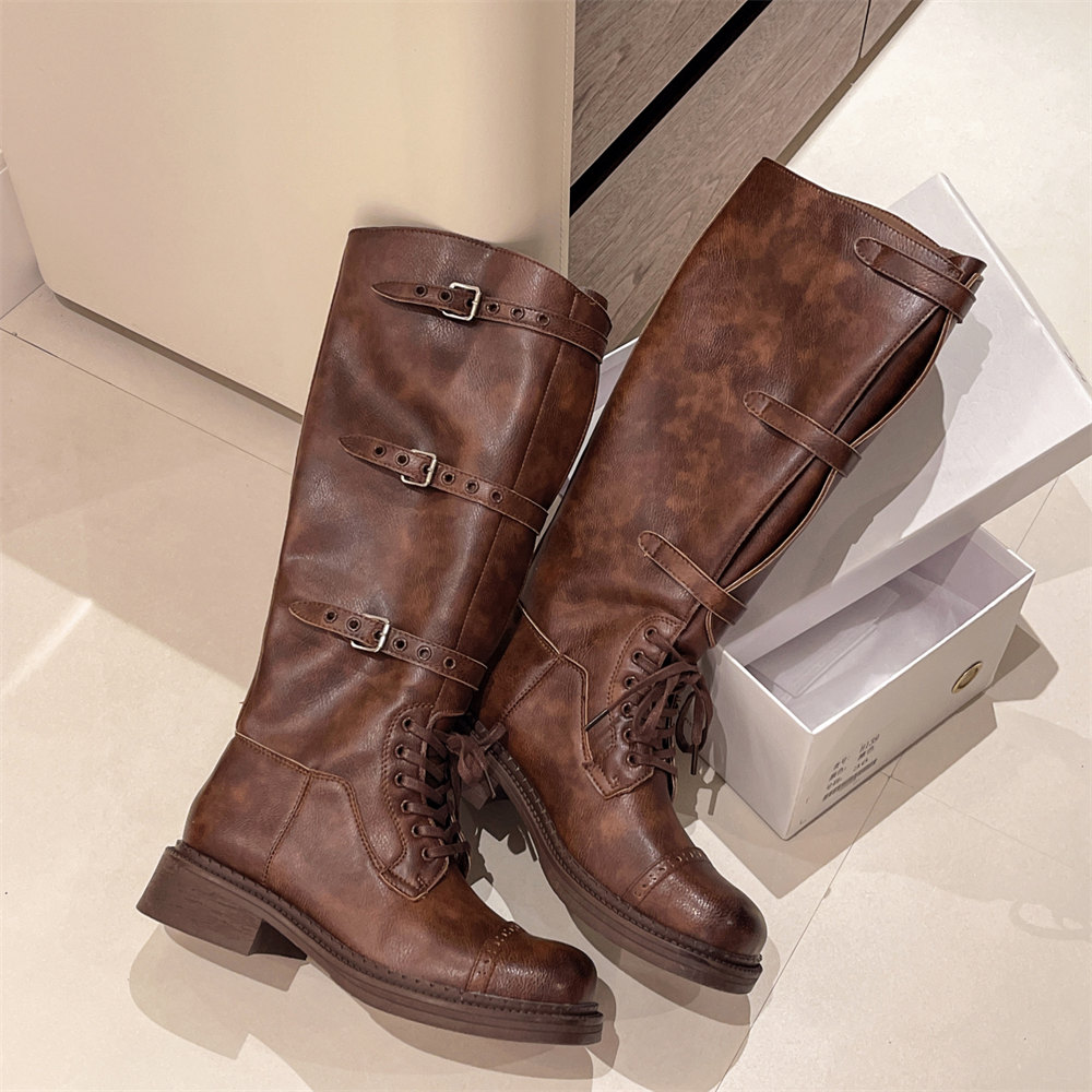 Women's Knee High Boots Vintag - Street Fashion Youtube review and price