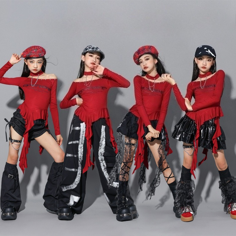 Girls K-pop Fashion Long Sleev - Street Fashion Show review and price