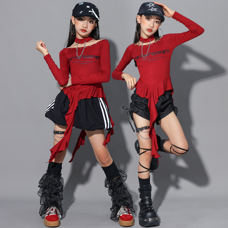 Girls K-pop Fashion Long Sleev - Street Fashion Show review and price