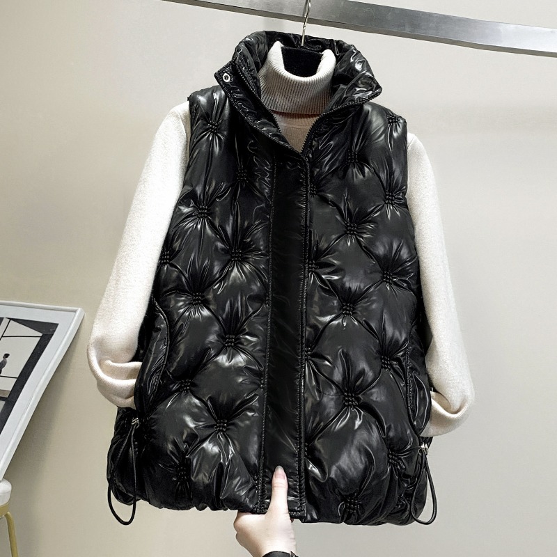 2025 New Down Cotton Waistcoat - Puffer Vest Padded review and price