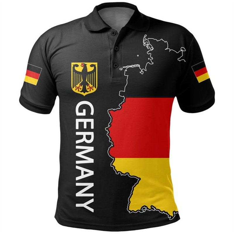 German Coat Of Arms Polo Shirt - Street Fashion Germany review and price