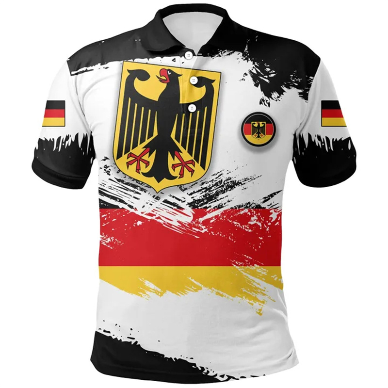 German Coat Of Arms Polo Shirt - Street Fashion Germany review and price