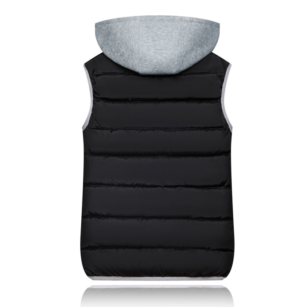 Casual Hooded Padded Vest Wome - Puffer Vest Padded review and price