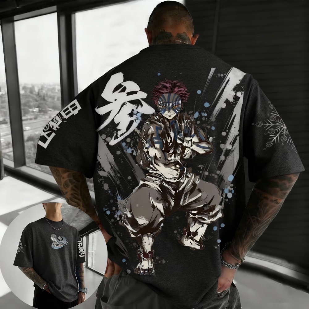 Summer Plus Size Demon Slayer  - Street Fashion Japan review and price