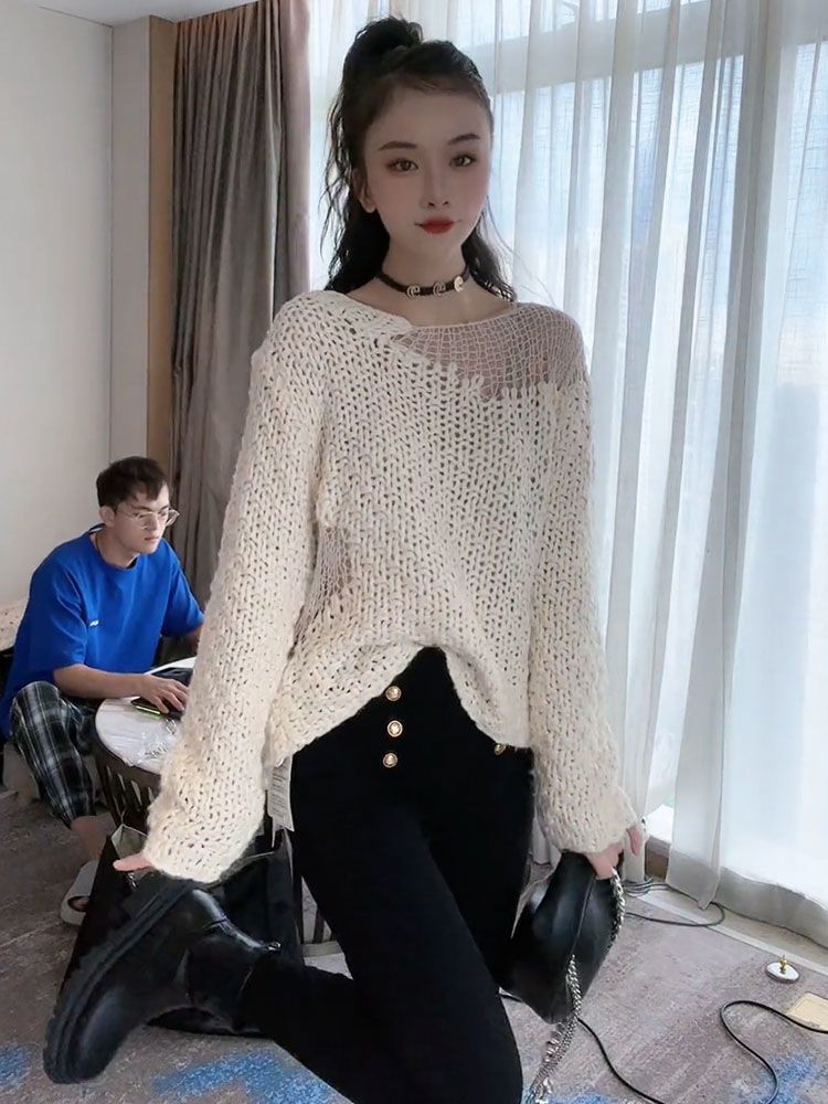 Sweaters Jumpers Pullovers Wom - Street Fashion Culture review and price