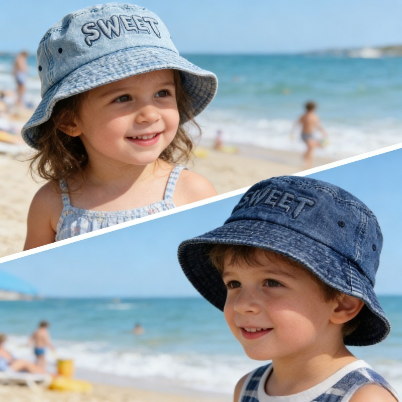 Japanese Retro Kids Bucket Hat - Street Fashion In Japanese review and price