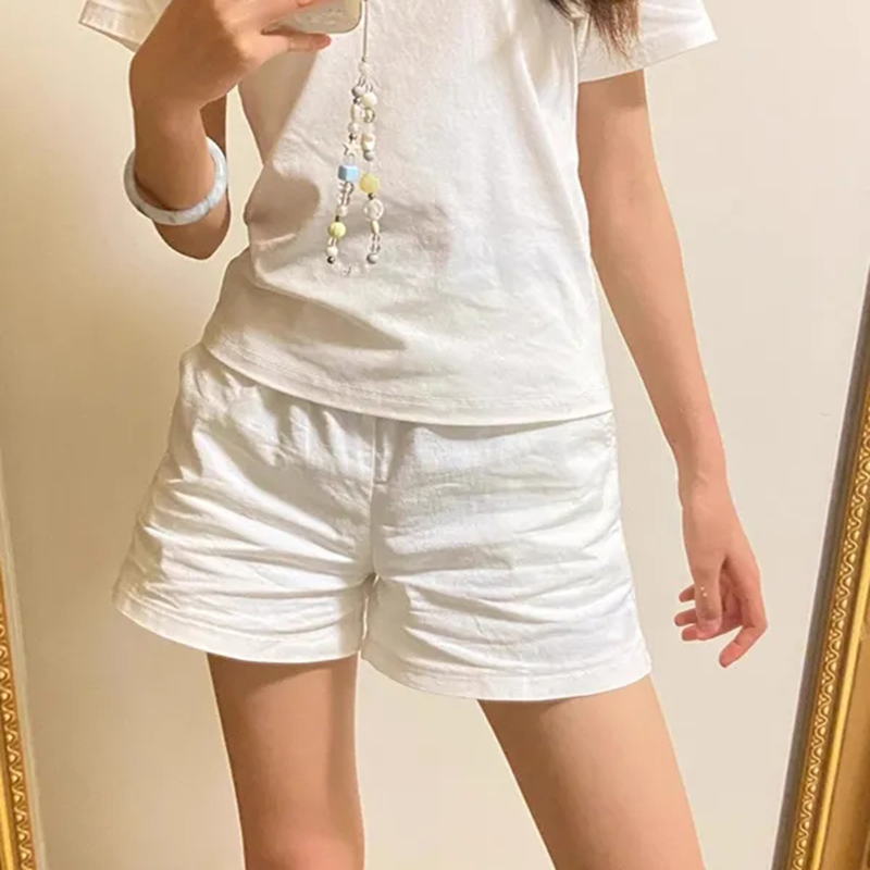 High Waist Cotton Shorts Women - Korean Street Fashion Female review and price