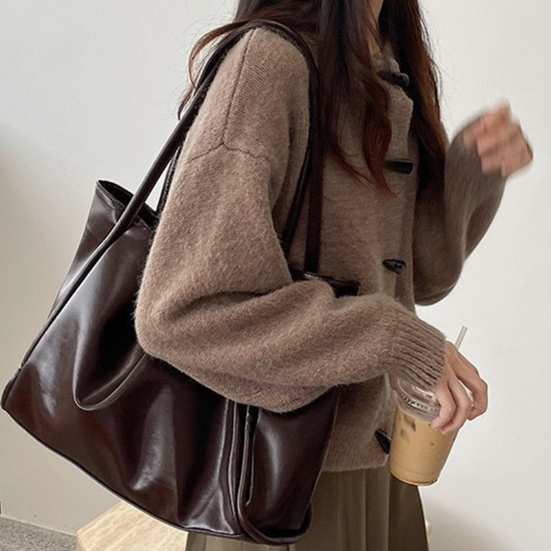 2026 Women New Vintage Shoulde - Korean Street Fashion Female review and price