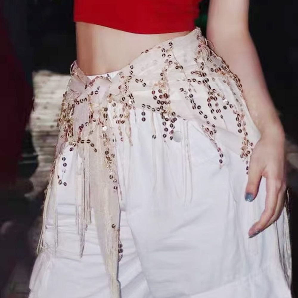 Fashion Sequins Belly Dance Be - Street Fashion Thailand review and price