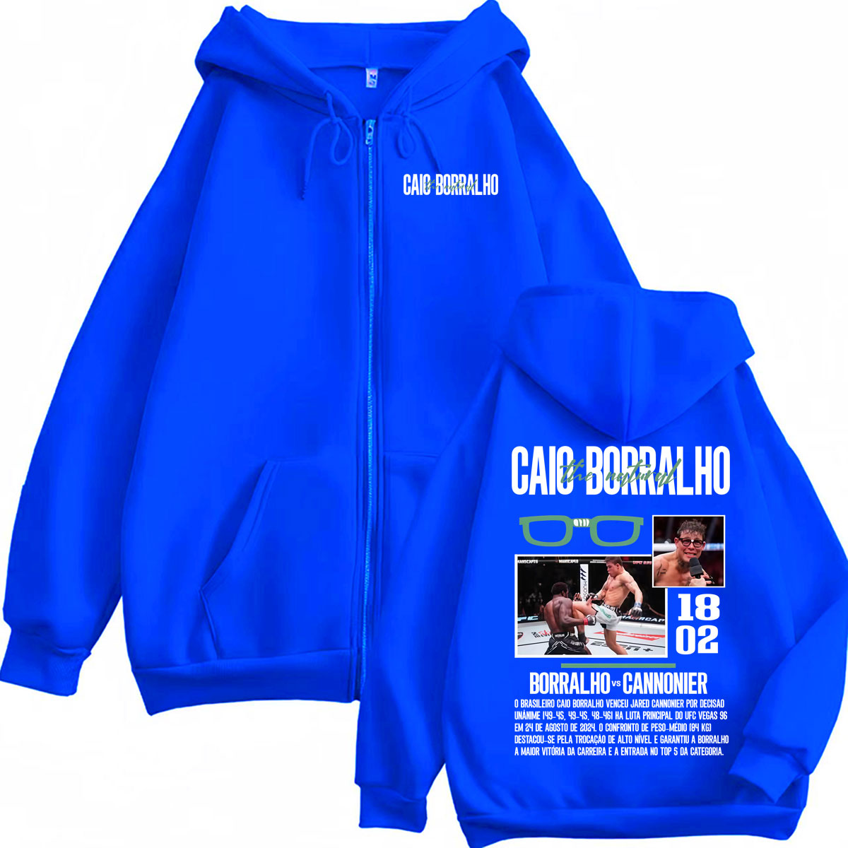 Caio Borralho VS Cannonier Zip - Street Fashion Vs High Fashion review and price