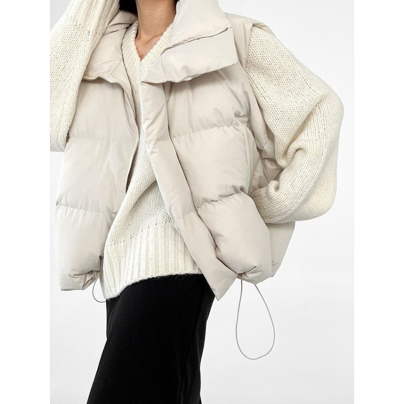 Women's Cotton-padded Jacket 2 - Puffer Vest Padded review and price