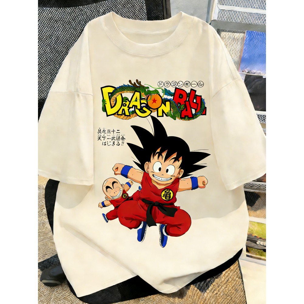 Plus Size Dragon Ball Anime Pr - Street Fashion Japan review and price