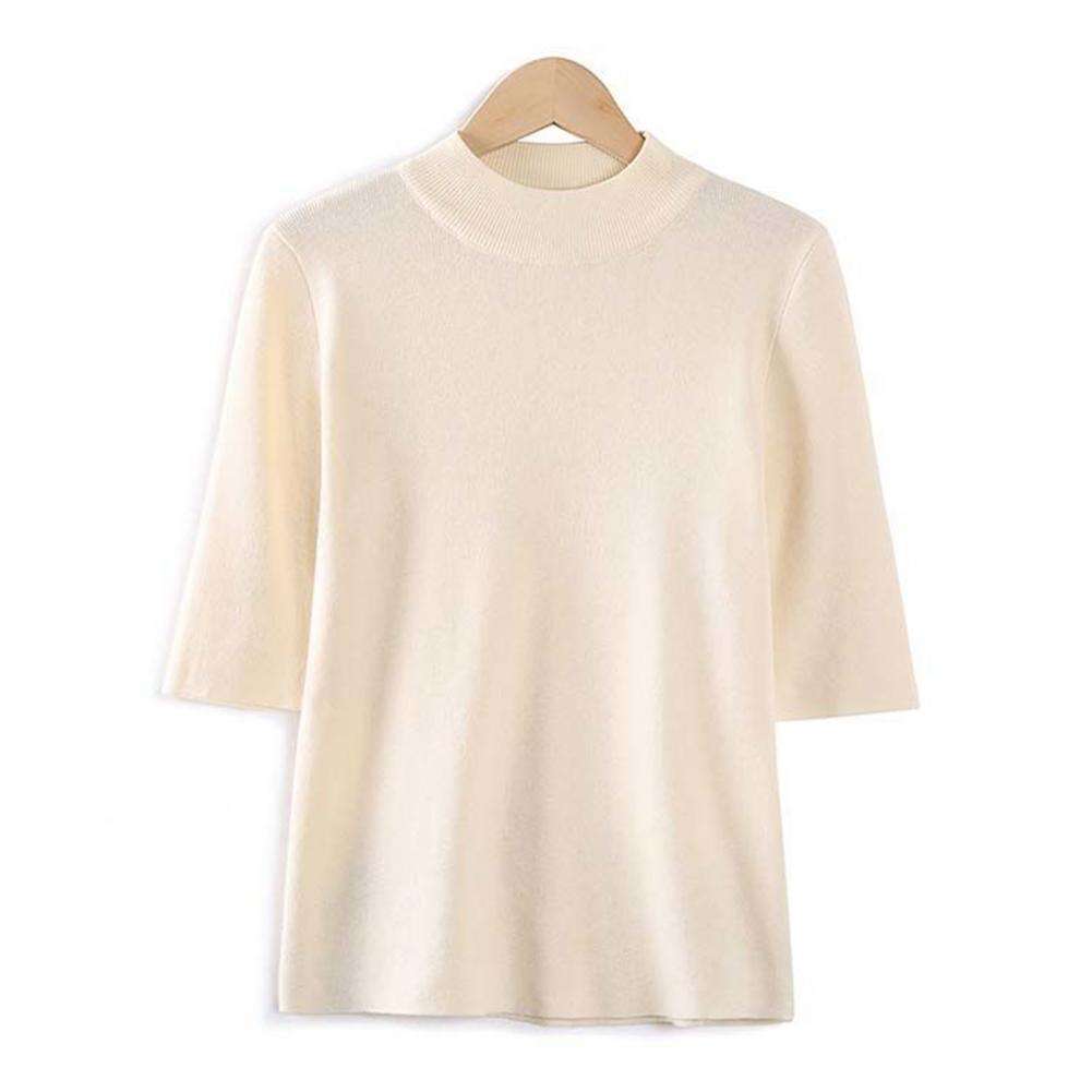 Summer Knitted Sweater Short S - Korean Street Fashion Female review and price