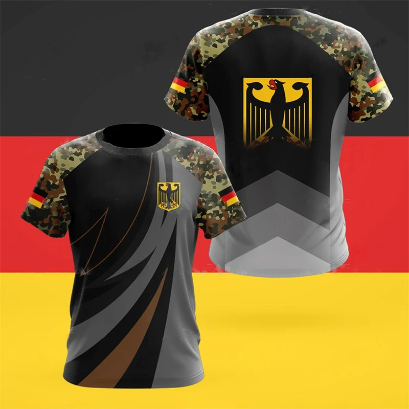Unisex Germany Camo T-Shirt, E - Street Fashion Germany review and price