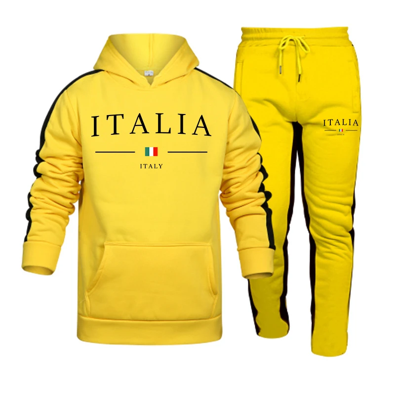 Men's Tracksuit 2 Pcs Sets Fas - Street Fashion Men review and price
