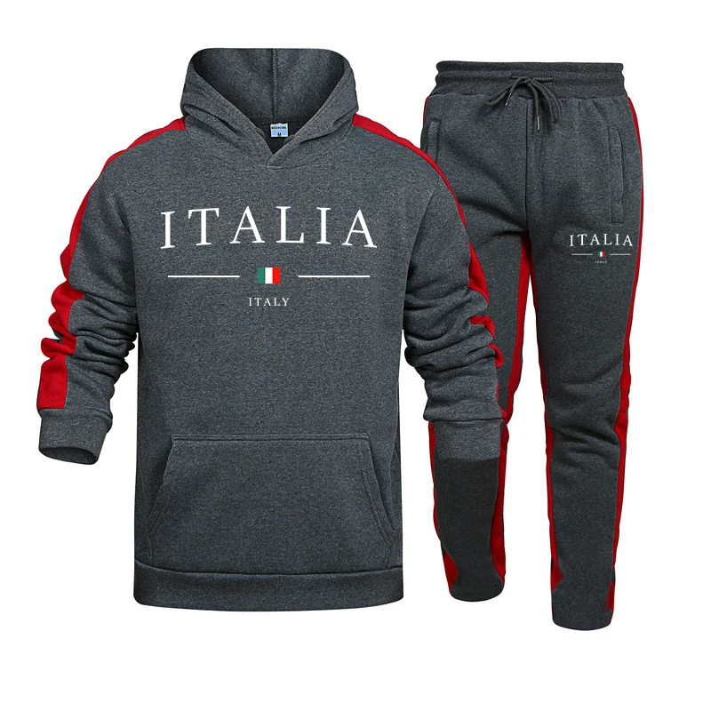 Men's Tracksuit 2 Pcs Sets Fas - Street Fashion Men review and price