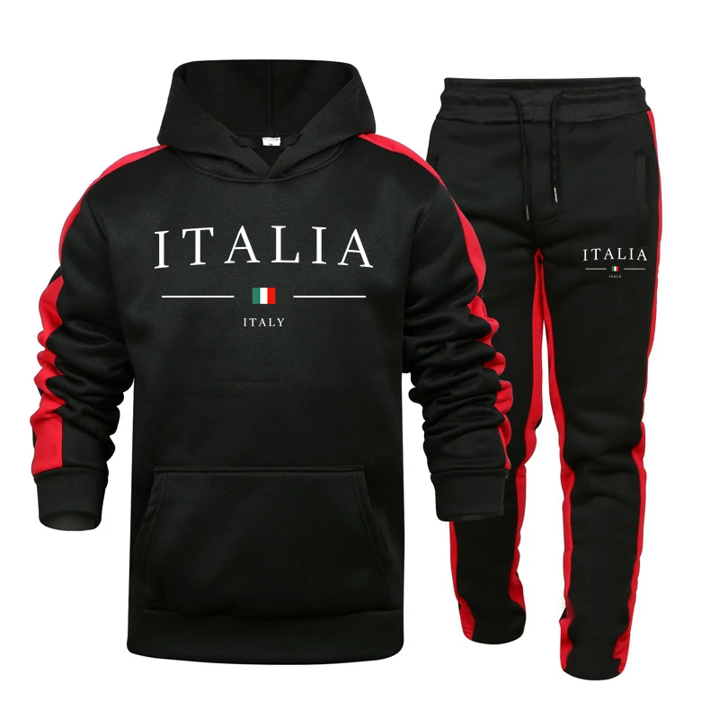 Men's Tracksuit 2 Pcs Sets Fas - Street Fashion Men review and price