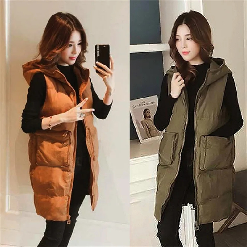 2026 New Winter Sleeveless Tan - Puffer Vest Padded review and price