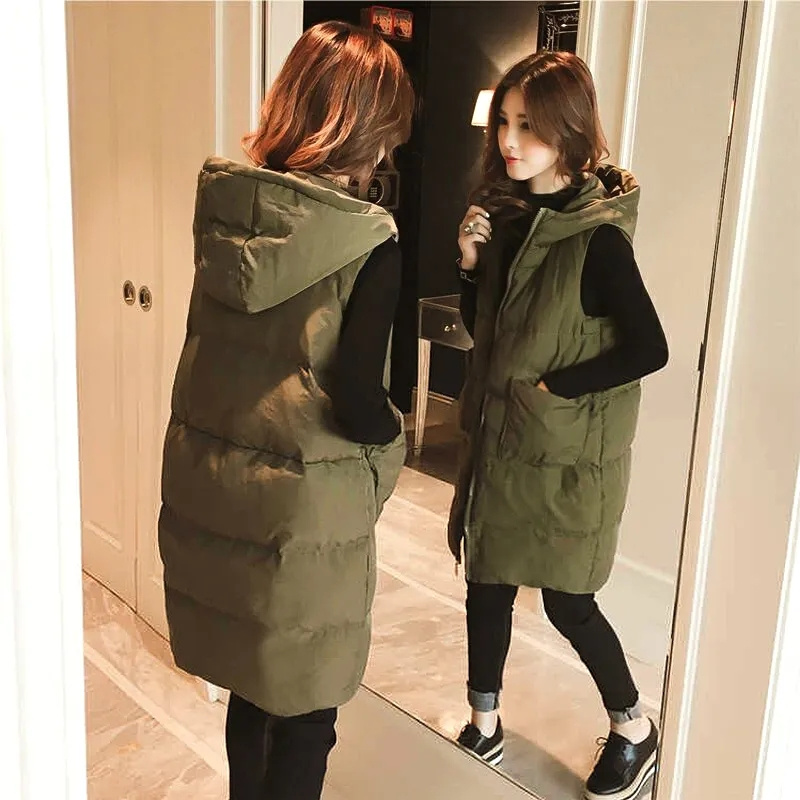 2026 New Winter Sleeveless Tan - Puffer Vest Padded review and price