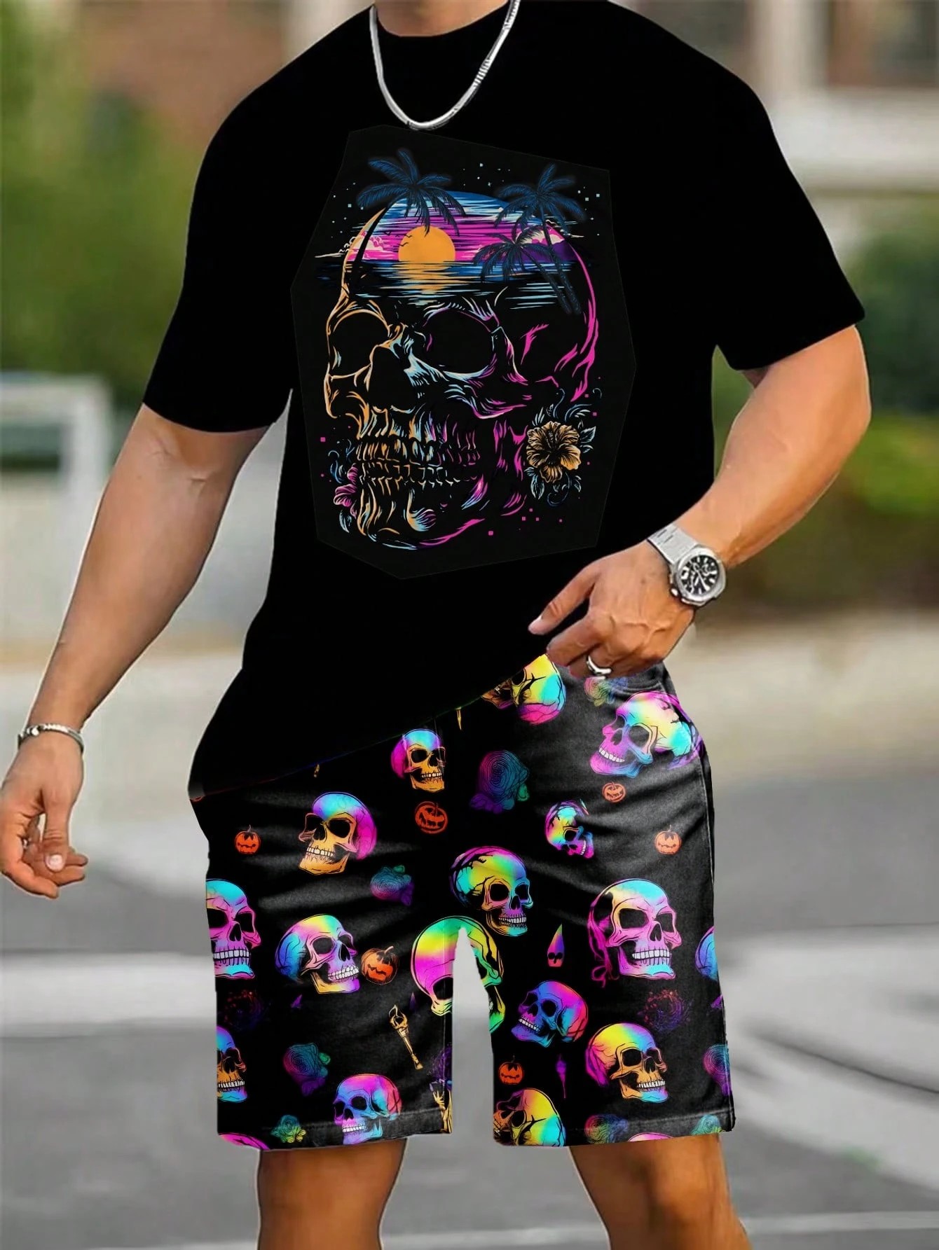 2026 Summer New Men's Short-Sl - Street Summer Fashion review and price