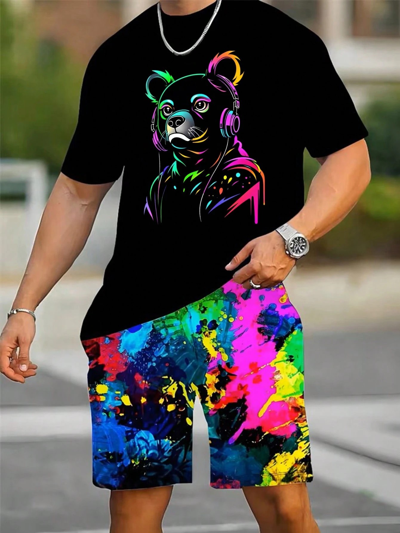2026 Summer New Men's Short-Sl - Street Summer Fashion review and price