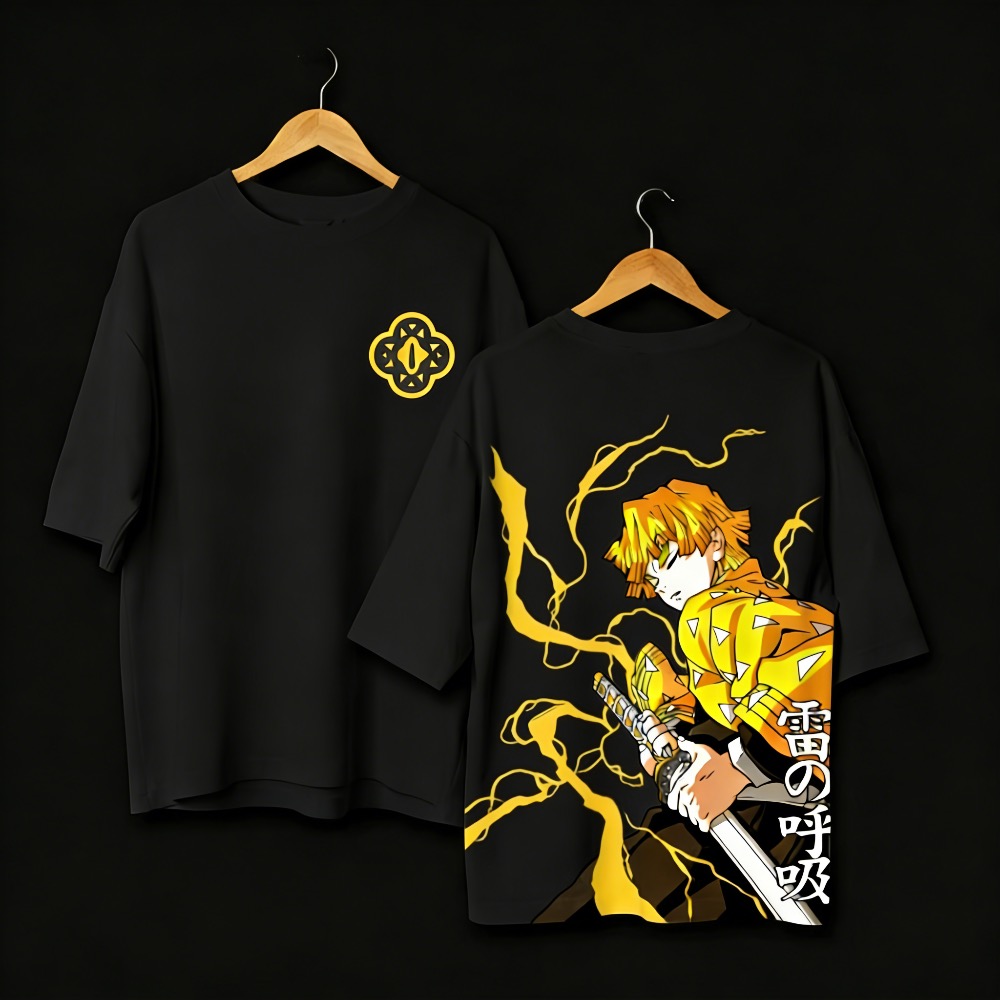 Plus Size Demon Slayer Anime P - Street Fashion Japan review and price