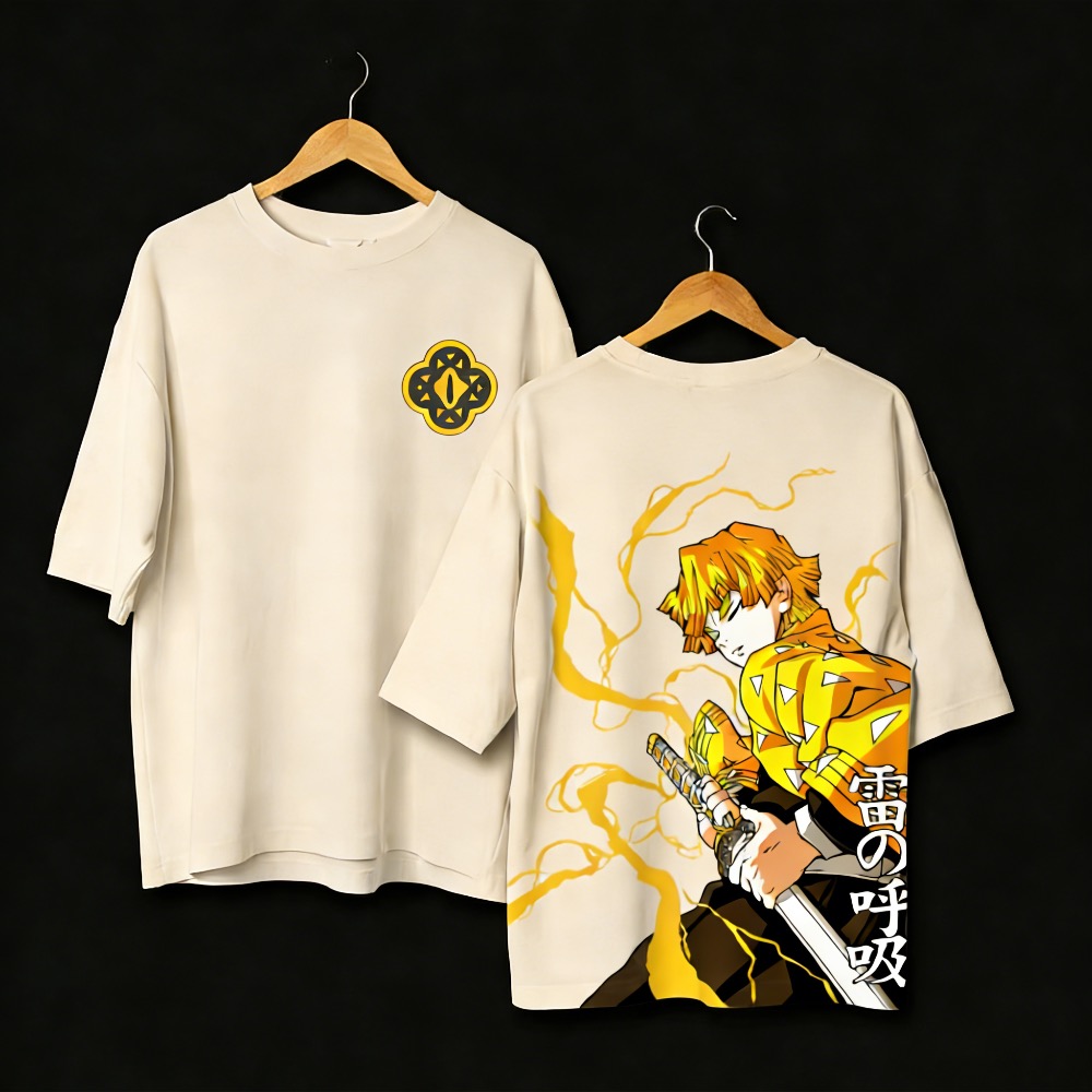 Plus Size Demon Slayer Anime P - Street Fashion Japan review and price