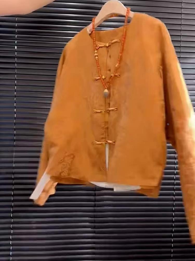 New High-End Satin Orange Flor - Street Fashion In Chinese review and price